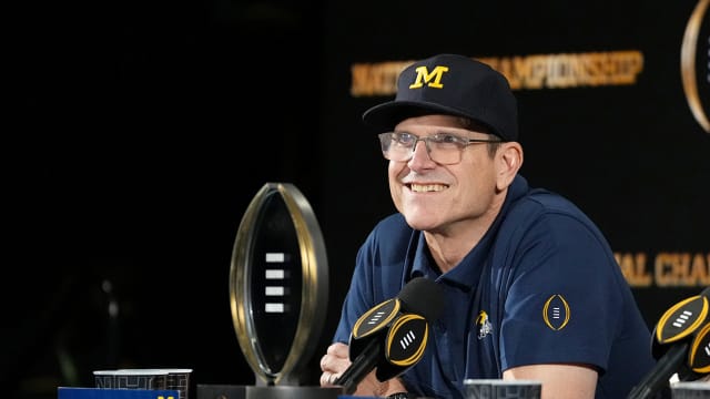 Michigan Wolverines coach Jim Harbaugh